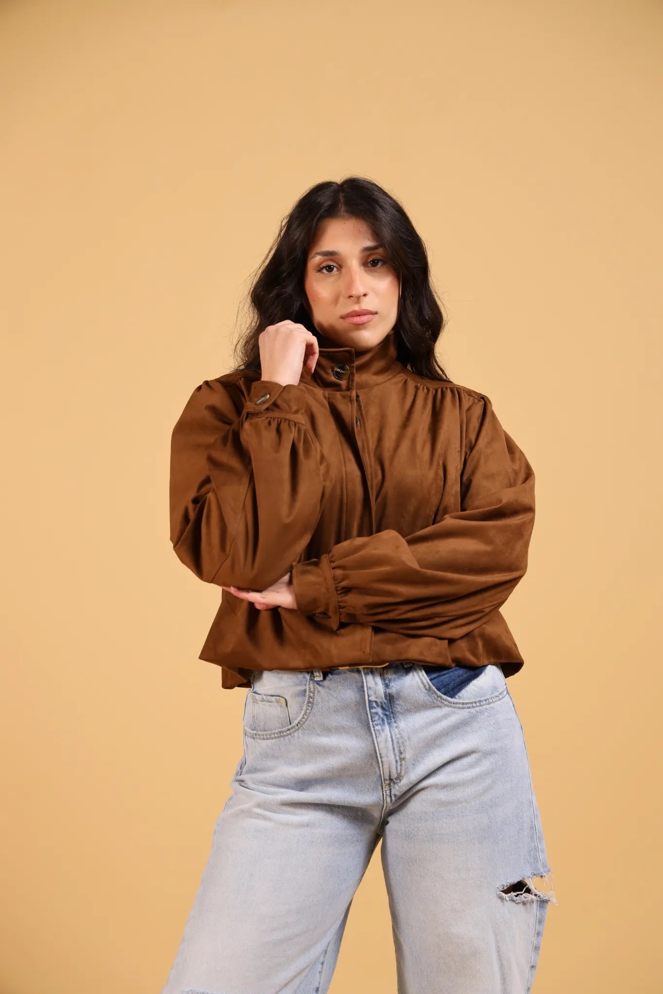 DELLE-GIACCA SUEDE