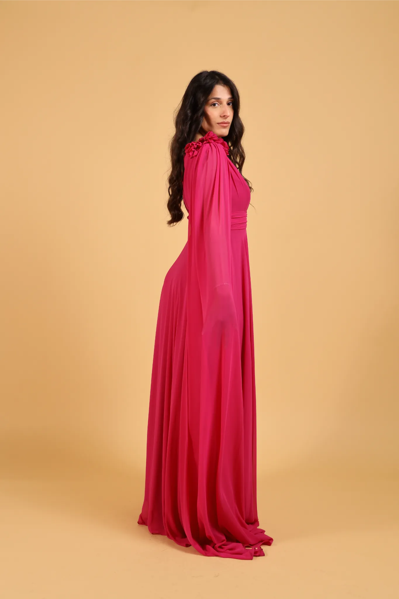 MAISON REBECCA-ABITO DEA MAGENTA