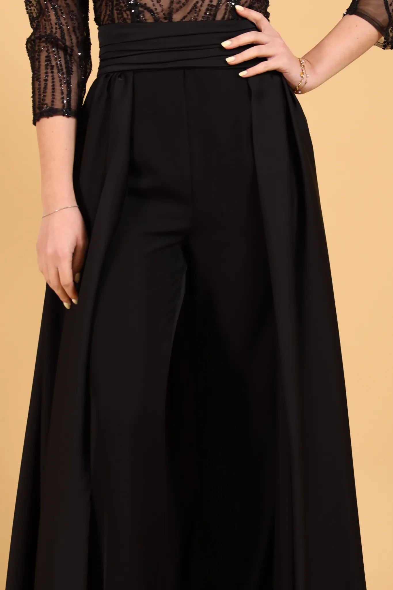 MAISON REBECCA-JUMPSUIT LUNA NERO