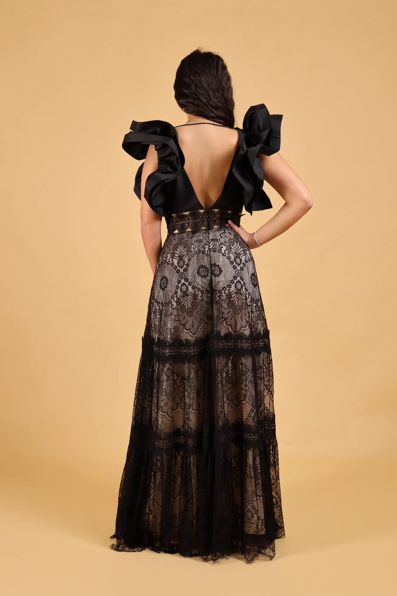 MAISON REBECCA-ABITO ROUGE PIZZO