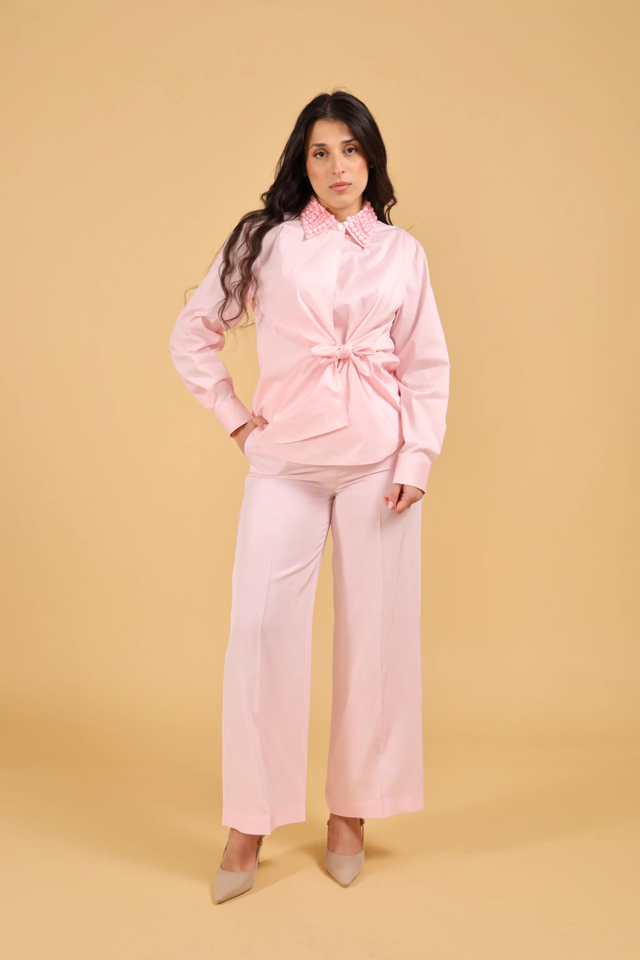 ISABELLE BLANCHE-CHEMISE PERLE