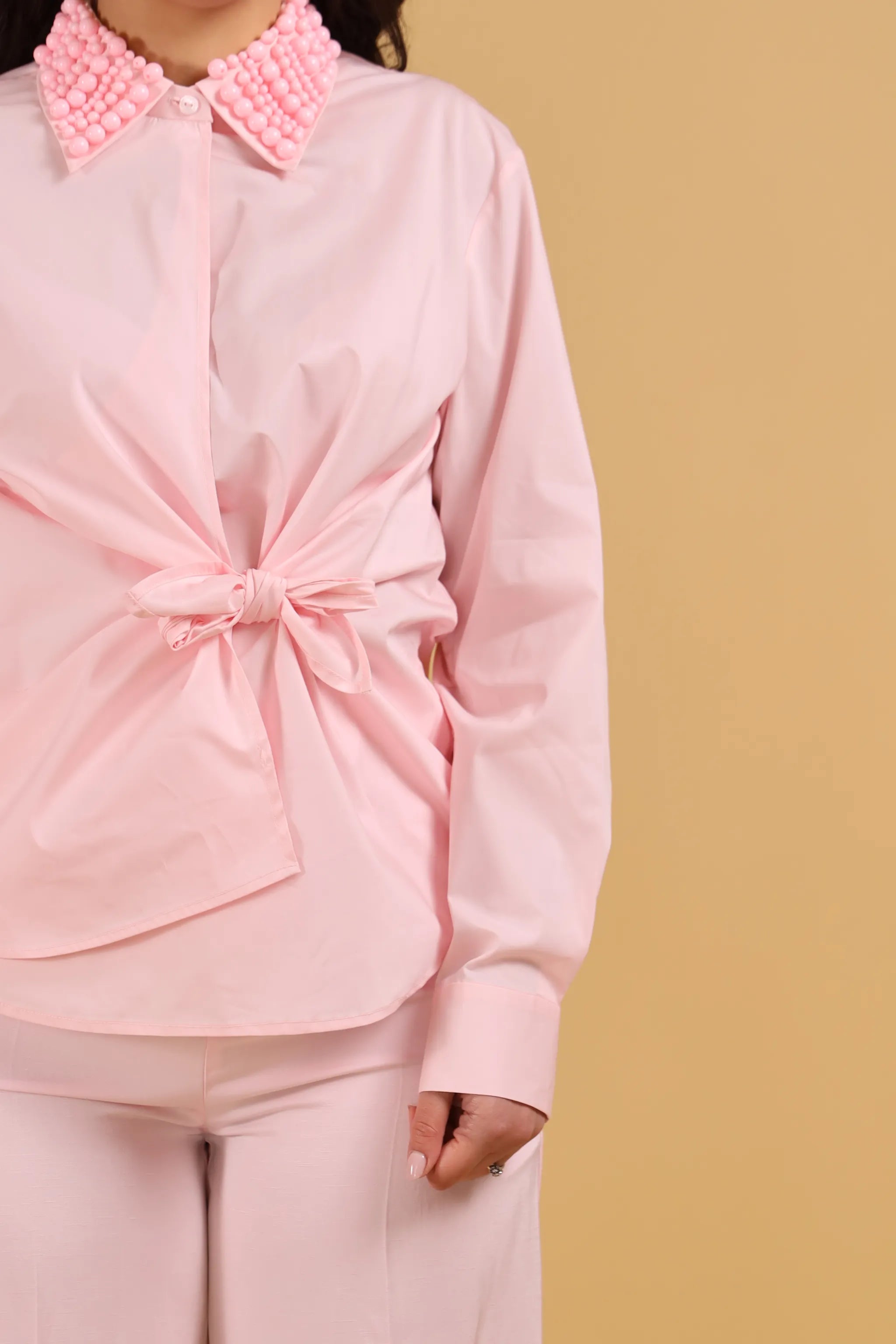 ISABELLE BLANCHE-CHEMISE PERLE