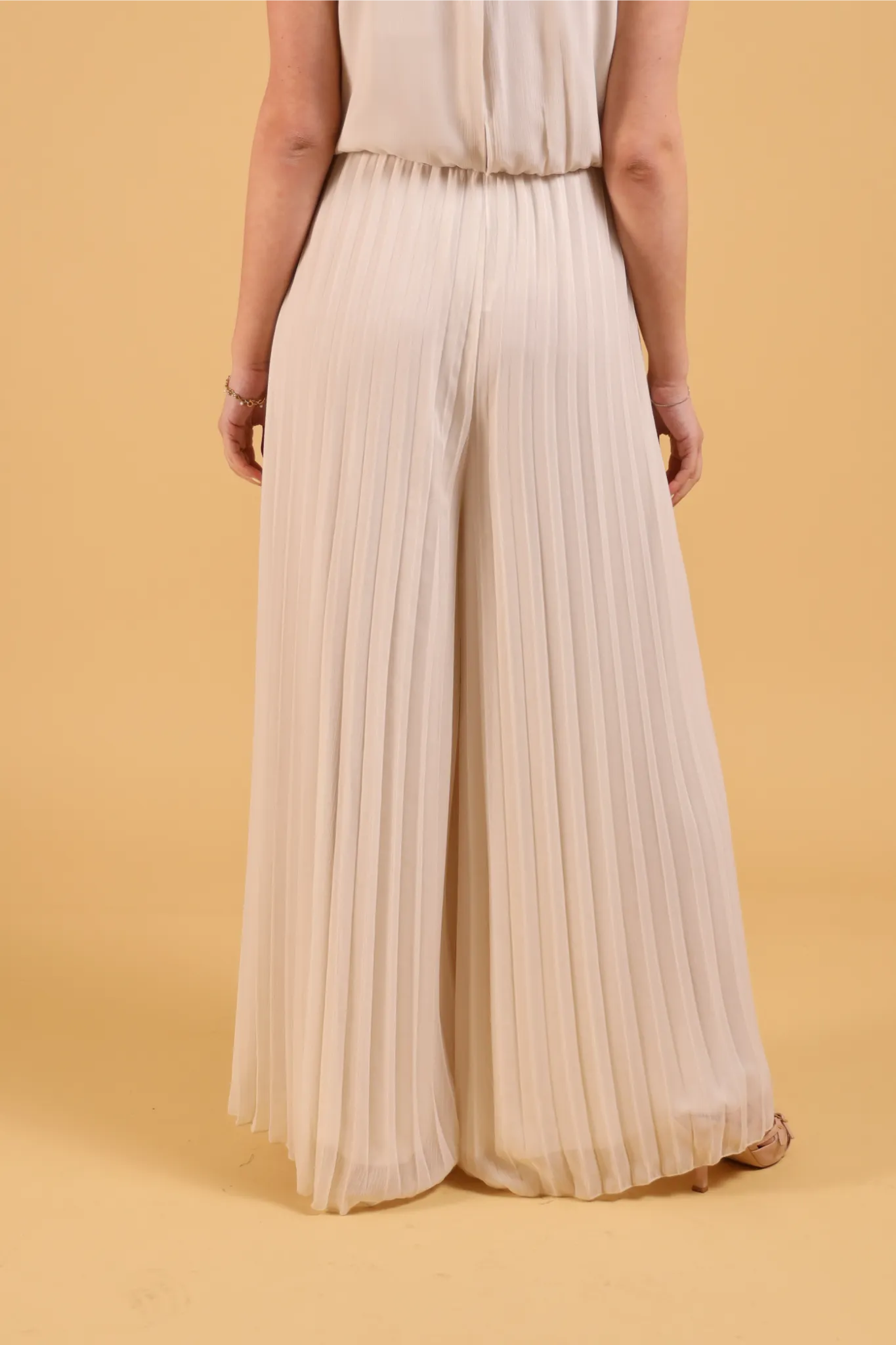 MAISON REBECCA-JUMPSUIT  ROSE PLISSE&