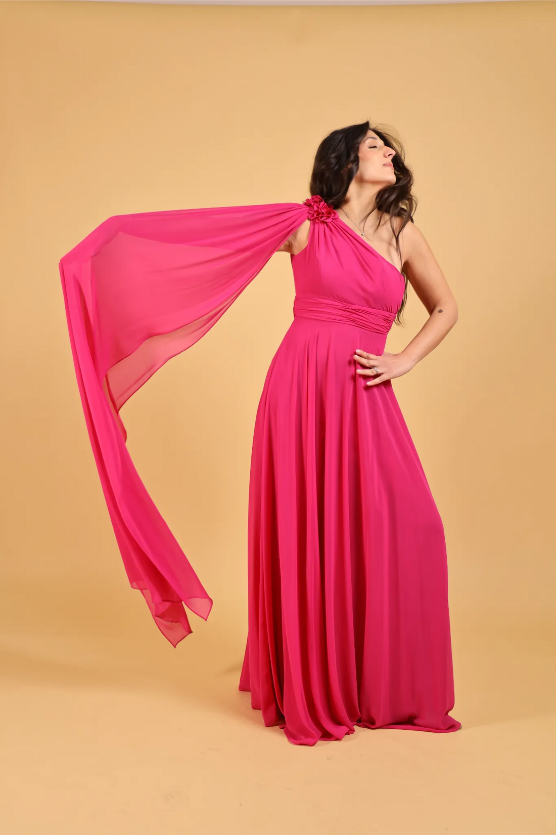 MAISON REBECCA-ABITO DEA MAGENTA