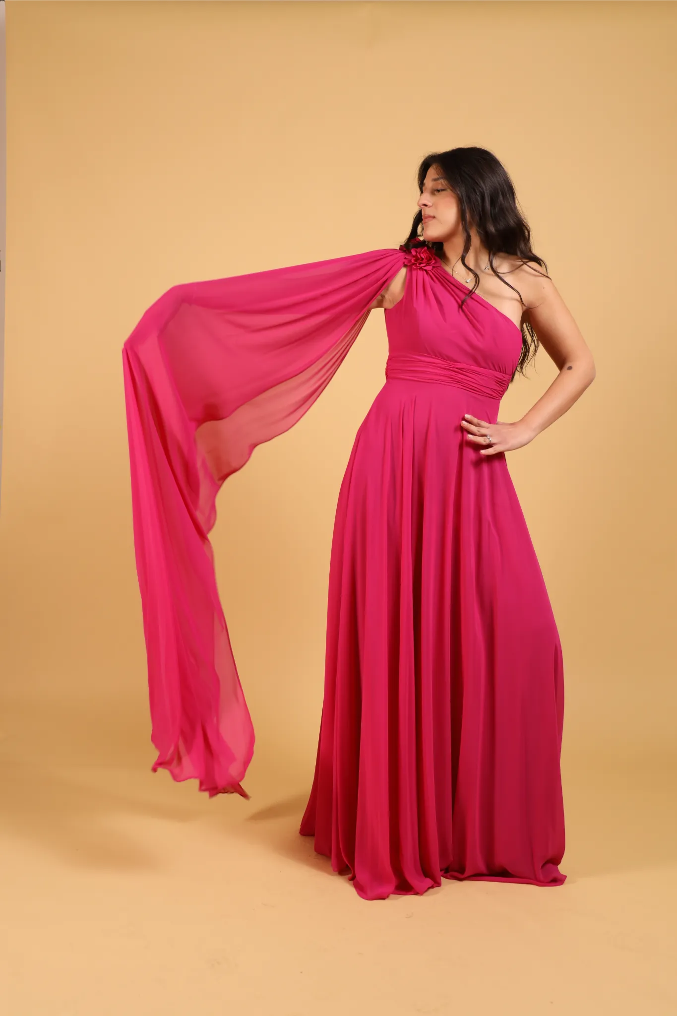 MAISON REBECCA-ABITO DEA MAGENTA