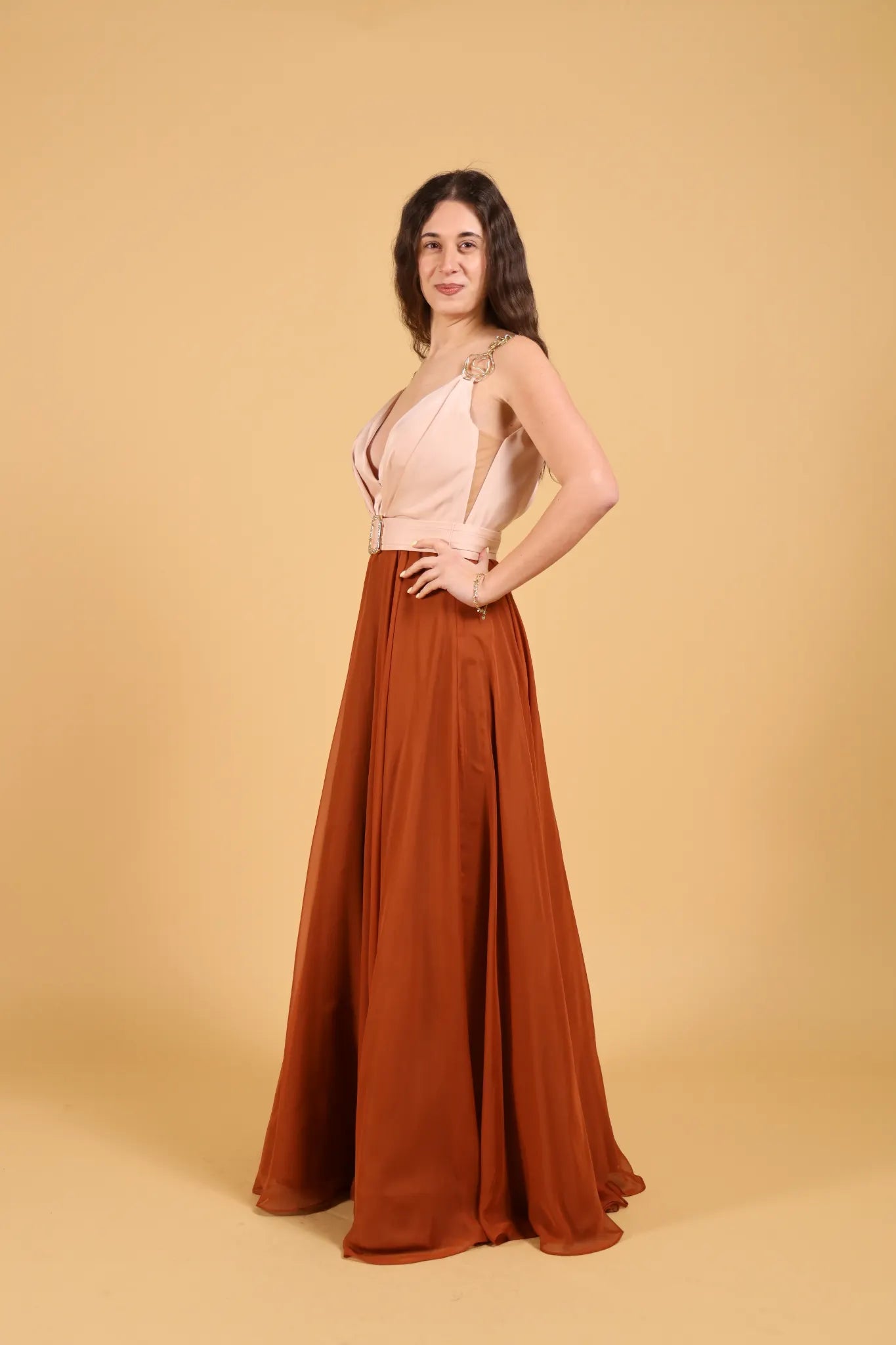 MAISON REBECCA-ABITO COUTURE VERSIONE SCOLLATA