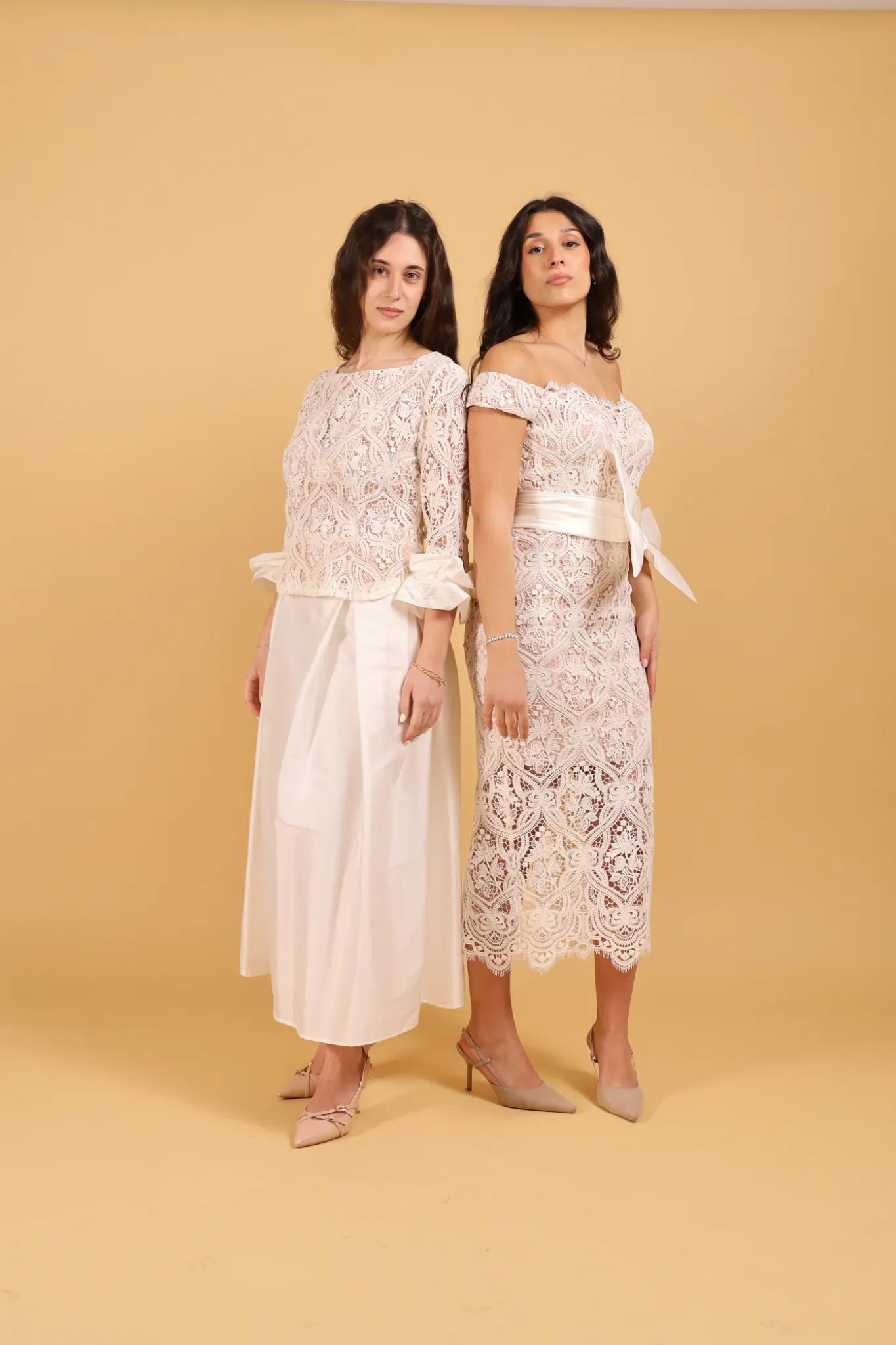 MAISON REBECCA-ABITO WHITE MACRAMè