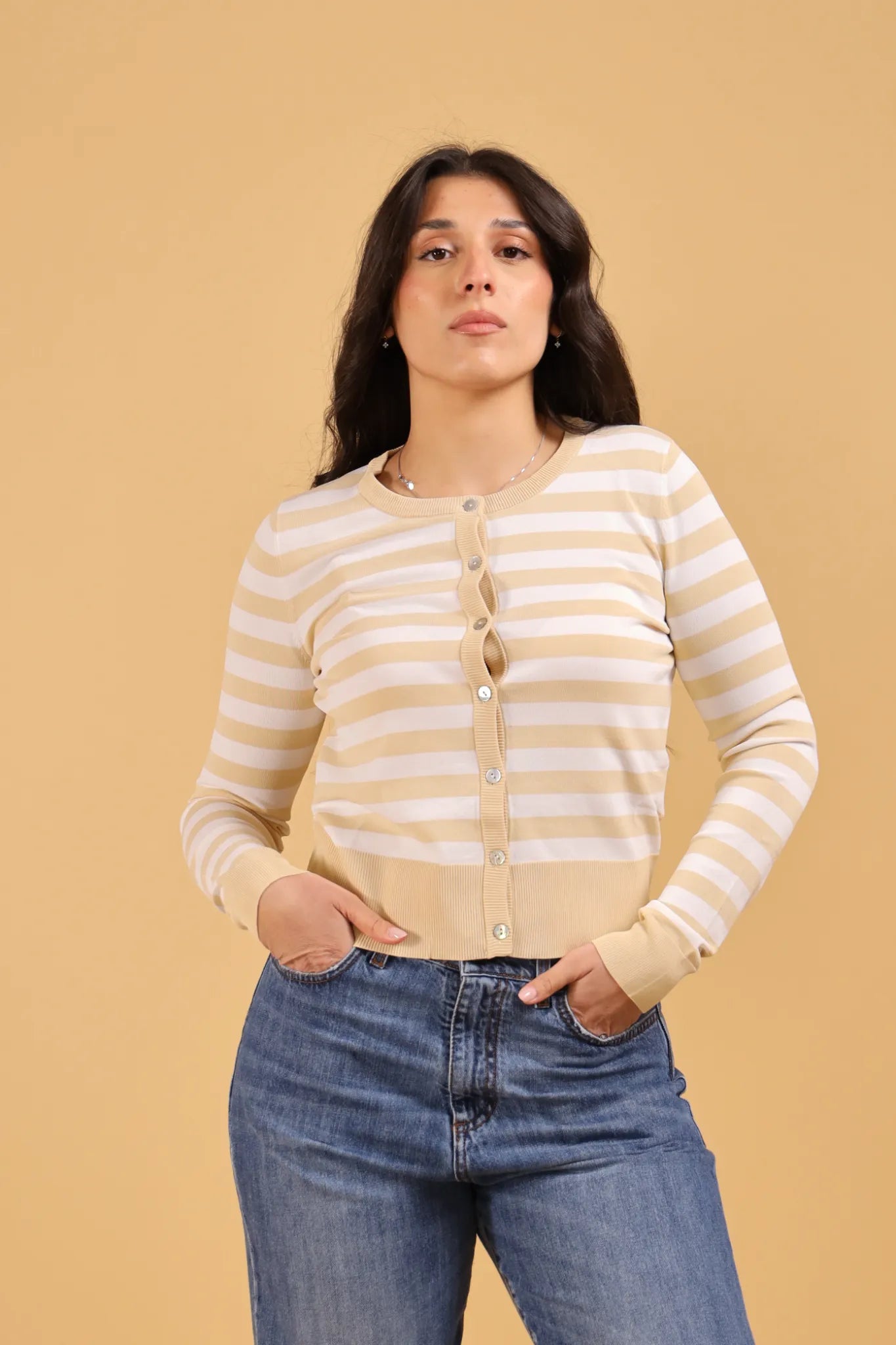 SANDà-MAGLIA RIGA BEIGE