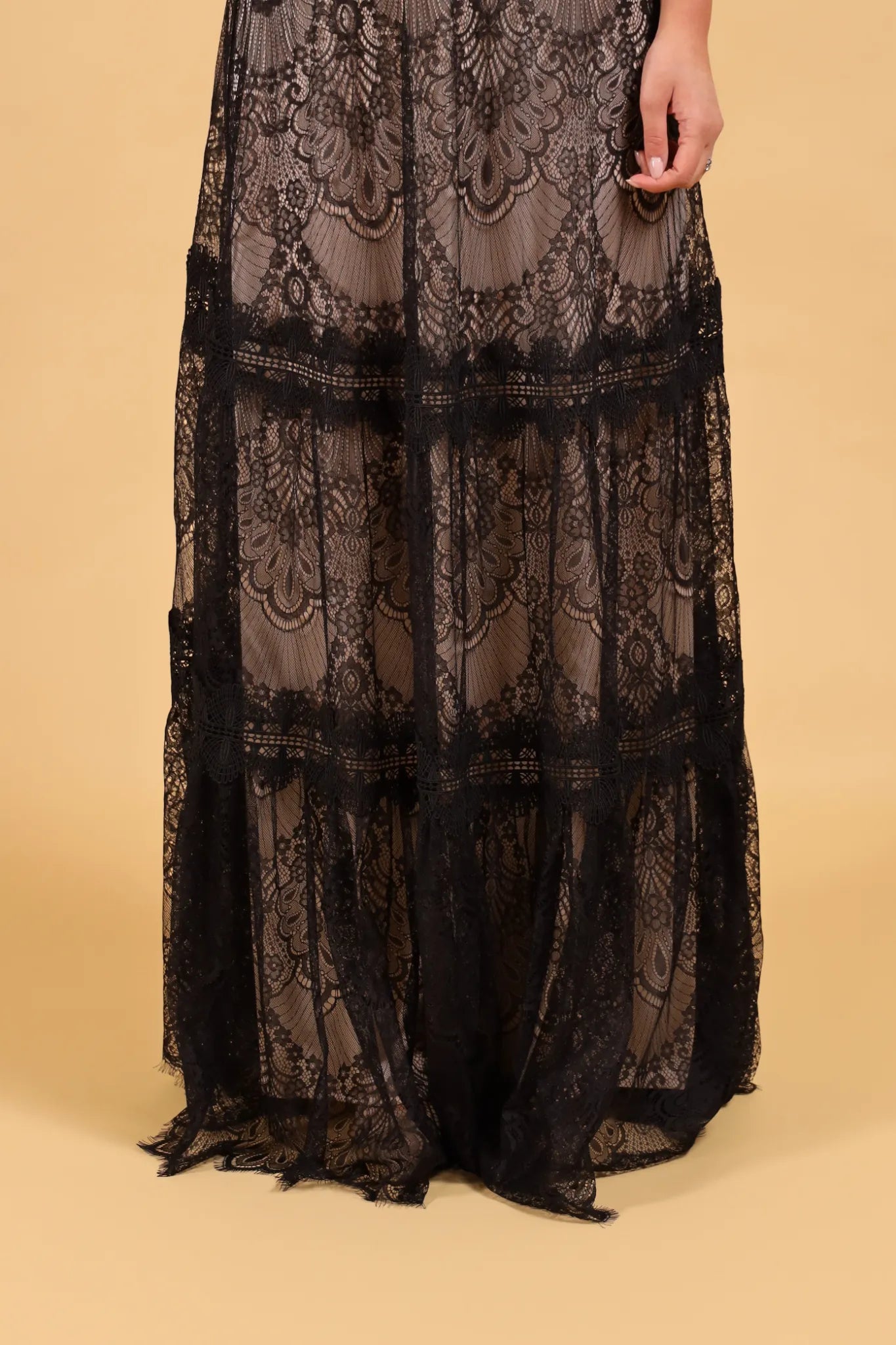 MAISON REBECCA-ABITO ROUGE PIZZO