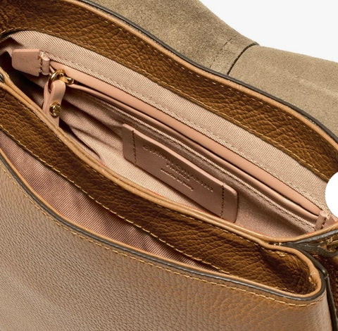 Borsa Helena Round Cammello